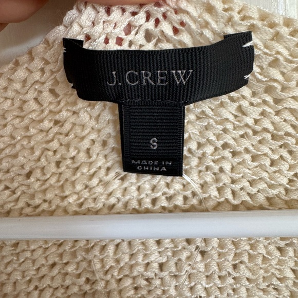 NWT J.Crew Swing Flare Sleeve sweater in cream size small - Picture 3 of 9